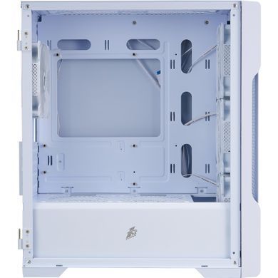 Корпус 1stPlayer White без БЖ (T3-WH-4F1-W) [608828]