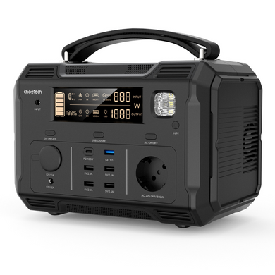 Портативна зарядна станція CHOETECH 500W Powerstation (BS004) [300916]