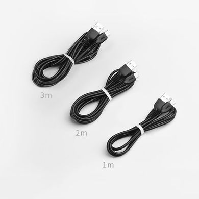 Кабель HOCO X20 USB to Type-C 3A, 1m, PVC, TPE connectors, Black (6957531068846) [802254]