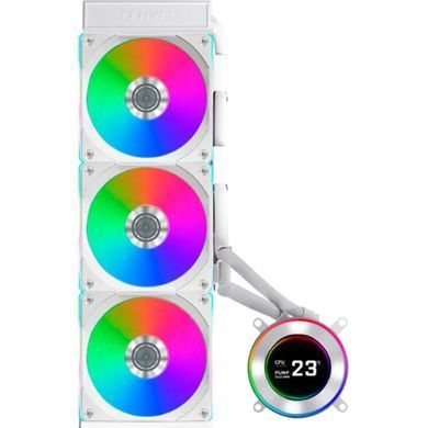 Система водяного охолодження Lian Li HydroShift II LCD-C 360CL White (G89.GHS2LCD36RW.00) [614383]