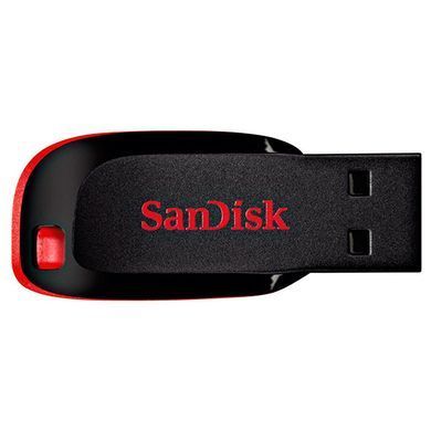 Флеш-накопичувач SanDisk USB 2.0 Cruzer Blade 128Gb Black/Red (SDCZ50-128G-B35) [805565]