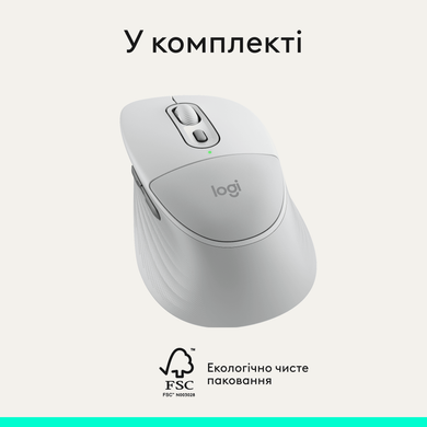 Миша Logitech Signature Comfort Plus M850 L White (910-007715) (910-007716) [204703]