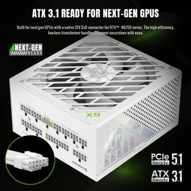 Блок живлення GAMEMAX (GX PRO 1250G WH) [304242]