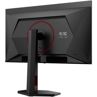 Монітор TFT 26.5" AOC, QD-OLED, 360Hz, 0,3ms, 2xHDMI, DP, USB-hub, HAS, Pivot, чорно-червоний (Q27G4SDR) [404962]