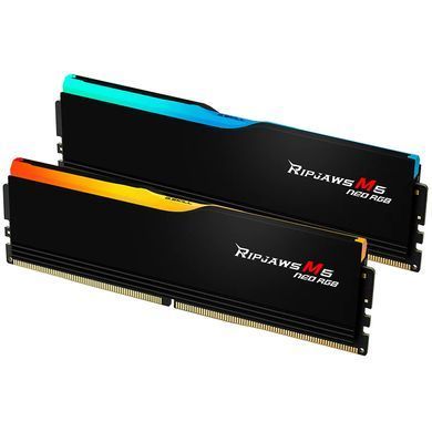 Модуль пам`ятi DDR5 2x32GB/6000 G.Skill Ripjaws M5 Neo RGB Black (F5-6000J3636F32GX2-RM5NRK) [613445]