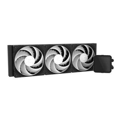Система рідинного оxолодження Zalman Alpha 2DS A36 ARGB, LGA1851, 1700, 1200, 115x, AM5, AM4, TDP 350W, чорний (ALPHA2DSA36BLACK) [109669]