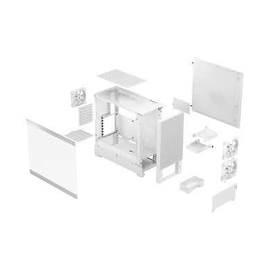 Корпус для ПК FRACTAL DESIGN Pop Air RGB White TG ClearTint (FD-C-POR1A-01) [303844]
