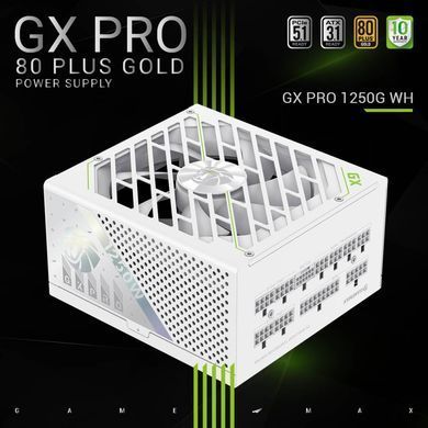 Блок живлення GAMEMAX (GX PRO 1250G WH) [304242]