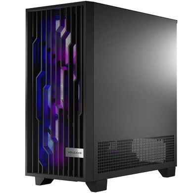 Корпус Modecom VOLCANO PERUN APEX ARGB MIDI BLACK 4x140mm fans USB 3.0x2+TYPE-C без БЖ ATX (AT-PERUN-4F-ARGB-10-00000) [402946]