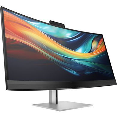Монітор TFT 39.7" HP S7 Pro 740pm, IPS, 5K2K, вигн., HDMI, DP, USB-C, RJ-45, Cam, HAS, кол.,чорно-сріблястий (8Y2R2AA) [403373]