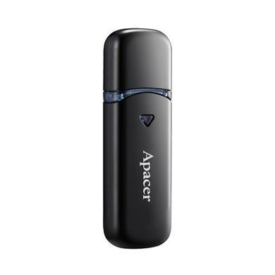 Флеш-накопичувач USB3.0 64GB Apacer AH355 Black (AP64GAH355B-1) [607069]