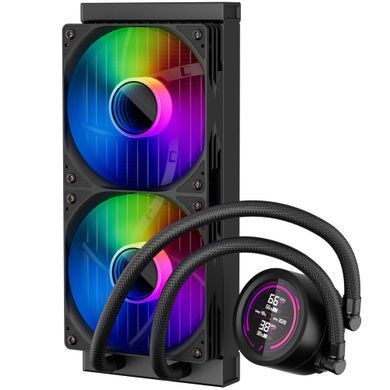 Система водяного охолодження 1stPlayer TS4-240 Black (TS4-240-BK) [609137]