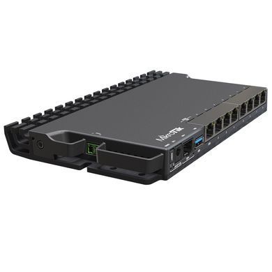 Маршрутизатор Mikrotik, 7х10/100/1000 Ethernet, 1х2.5G Ethernet, 1х10G SFP+, 1хUSB 3.0 (RB5009UG+S+IN) [401455]