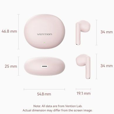 Навушники TWS Vention Elf Earbuds E06 Pink (NBKP0) [401953]