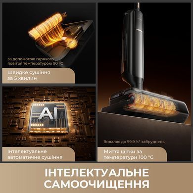 Акумуляторний миючий пилосос Mova M50 Ultra (HMH28A) [619863]
