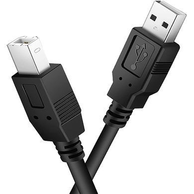 Кабель USB 2.0 AM-BM, 2.0 м, Kingda (KDUSB2002-2M) [403855]
