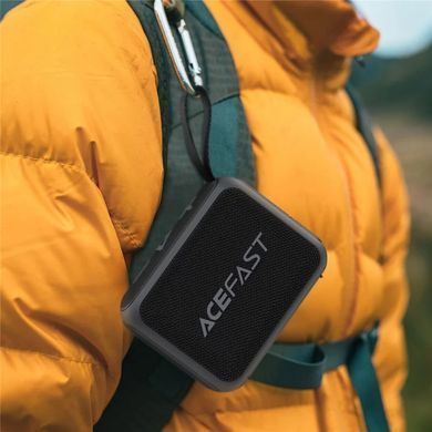 Портативна колонка ACEFAST K4 Go portable wireless speaker, 5W, IPX7, Black (6974316285113) [806366]