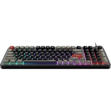 Клавіатура мембранна MSI FORGE GK110 UA 98key, USB-A, EN/UKR/RU, LED, чорний (S11-04UA226-HH9) [111555]