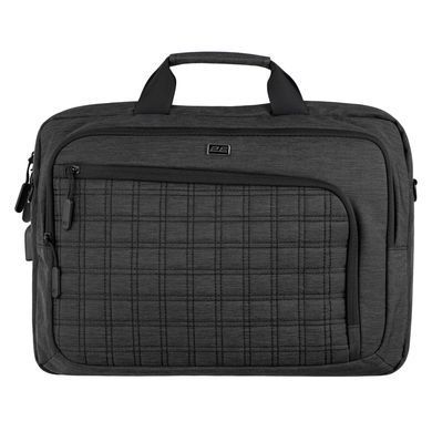 Сумка 2E CrossSquares 16", чорна (2E-CBN9198BK) [103203]