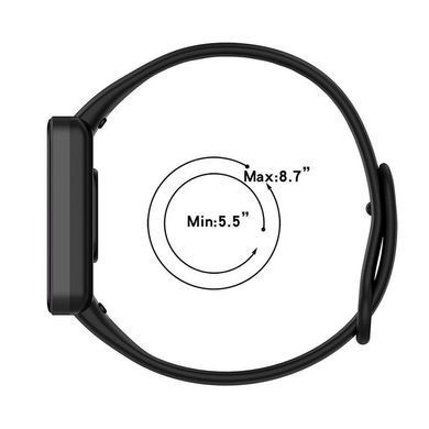 Силіконовий ремінець BeCover для Xiaomi Redmi Smart Band Pro Black (707168) [618367]