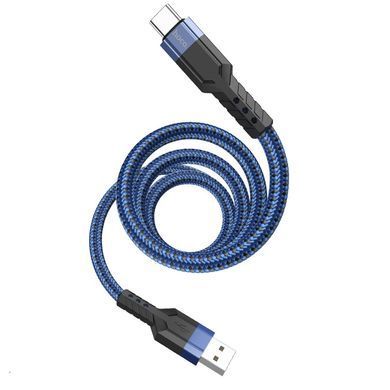 Кабель HOCO U110 Type-C charging data cable Blue (6931474770615) [805363]