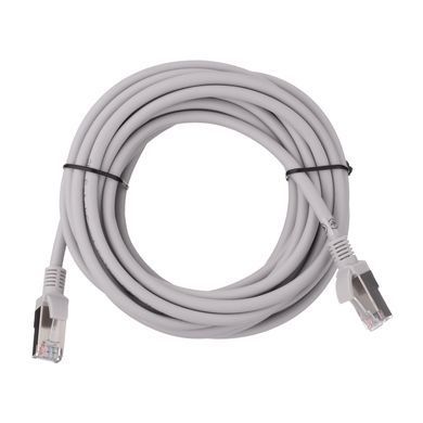 Патч-корд 2E САТ 5e, FTP, 5м, 26AWG, RJ45, 7/0.16, Cu, LSZH, сірий (2E-PC5ECU-FTP5LSZH-GRY) [109889]
