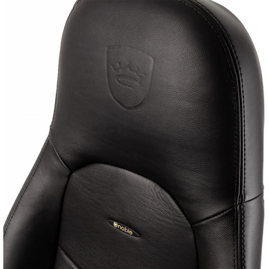 Ігрове крісло NOBLECHAIRS ICON Real Leather Black (NBL-ICN-RL-BLA) [302010]