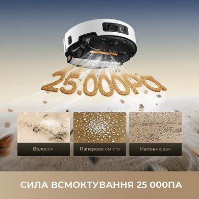 Робот-пилосос Dreame Aqua 10 Ultra Track Complete White (RLR81CE-1-WH) [614491]