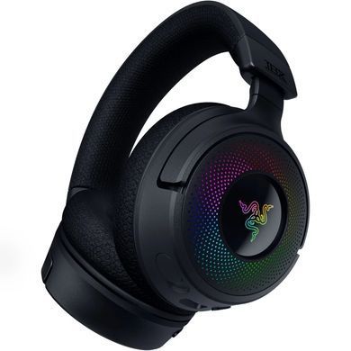 Гарнітура ігрова Razer Kraken V4, USB-A/WL/BT, RGB, чорний (RZ04-05170100-R3M1) [112430]