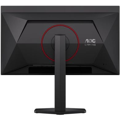 Монітор TFT 26.5" AOC, QD-OLED, 360Hz, 0,3ms, 2xHDMI, DP, USB-hub, HAS, Pivot, чорно-червоний (Q27G4SDR) [404962]