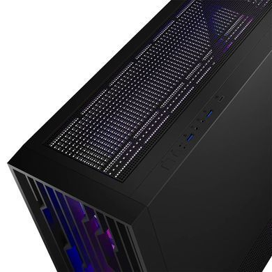 Корпус Modecom VOLCANO PERUN APEX ARGB MIDI BLACK 4x140mm fans USB 3.0x2+TYPE-C без БЖ ATX (AT-PERUN-4F-ARGB-10-00000) [402946]