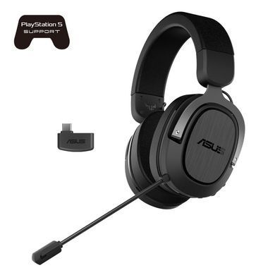 Гарнітура ігрова ASUS TUF H3, WL, чорний (90YH02ZG-B3UA00) [107161]