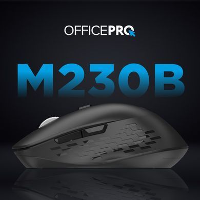 Миша бездротова OfficePro Black (M230B) [606683]