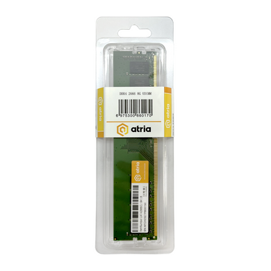 Оперативна пам'ять ATRIA (UAT42666CL19K1/8) [301441]
