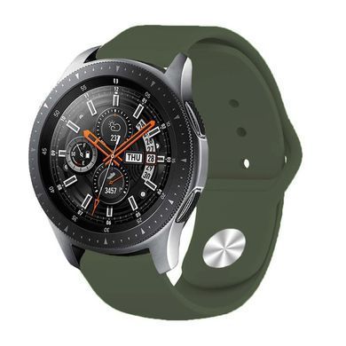 Силіконовий ремінець BeCover для Xiaomi Amazfit Bip/Bip Lite/Bip S Lite/GTR 42mm/GTS/TicWatch S2/TicWatch E Khaki (706204) [604735]