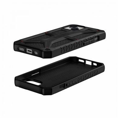 Чохол-накладка Urban Armor Gear Monarch для Apple iPhone 14 Kevlar Black (114032113940) [601640]