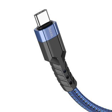 Кабель HOCO U110 Type-C charging data cable Blue (6931474770615) [805363]