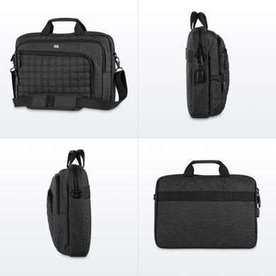 Сумка 2E CrossSquares 16", чорна (2E-CBN9198BK) [103203]