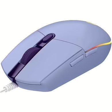Мишка Logitech G102 Lightsync USB бузкова (910-005857) [403321]