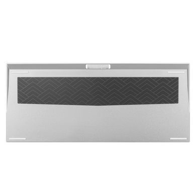 Клавіатура механічна Lemokey P1 Pro 84Key, Keychron Super Banana, WL/BT/USB-A, QMK/VIA, Hot-Swap, EN/UKR, RGB, Knob, Space Silver (P1P-X4-UA) [103655]