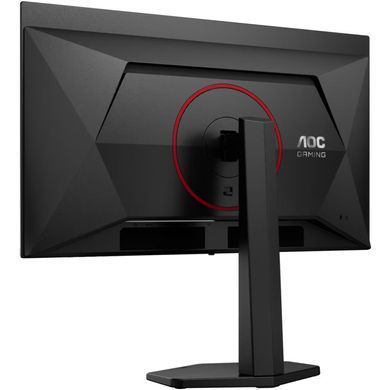 Монітор TFT 26.5" AOC, QD-OLED, 360Hz, 0,3ms, 2xHDMI, DP, USB-hub, HAS, Pivot, чорно-червоний (Q27G4SDR) [404962]