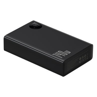 Зовнішній акумулятор Baseus Adaman Digital Display Fast Charge Power Bank 24000mAh 140W Cluster Black (P10021508113-00) [806535]