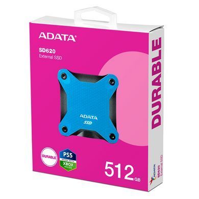 Портативний SSD ADATA SD620 512GB USB 3.2 520/460Mb/s Blue (SD620-512GCBL) [803191]