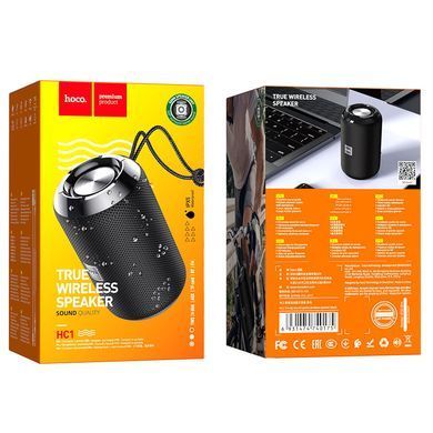 Портативна колонка HOCO HC1 Trendy sound sports, 5W, Black (6931474740175) [806185]