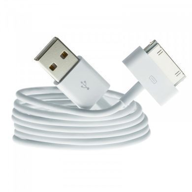 Кабель Apple USB - Apple 30-pin (M/M), 1 м, White (MA591)_OEM (MA591_OEM) [607382]