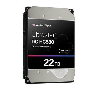 Запам&rsquo;ятовувальний пристрій на жорстких дисках (HDD) SATA 22TB 7200RPM 291MB DC HC580 WD (0F62785) [503353]