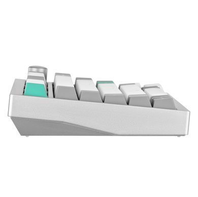 Клавіатура механічна Lemokey P1 Pro 84Key, Keychron Super Banana, WL/BT/USB-A, QMK/VIA, Hot-Swap, EN/UKR, RGB, Knob, Space Silver (P1P-X4-UA) [103655]