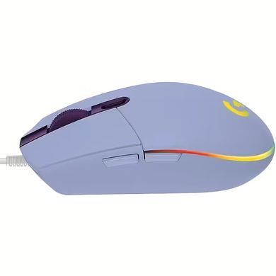 Мишка Logitech G102 Lightsync USB бузкова (910-005857) [403321]