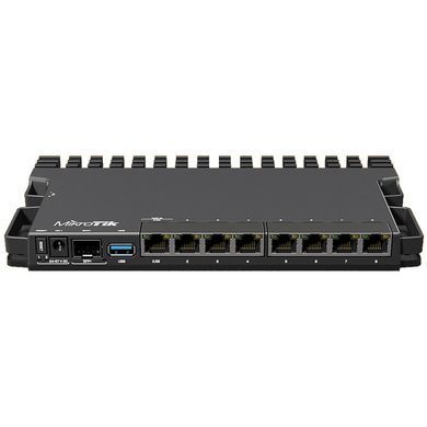 Маршрутизатор Mikrotik, 7х10/100/1000 Ethernet, 1х2.5G Ethernet, 1х10G SFP+, 1хUSB 3.0 (RB5009UG+S+IN) [401455]
