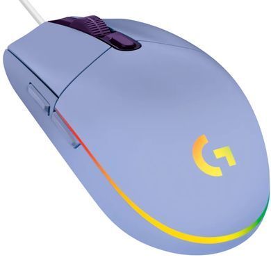 Мишка Logitech G102 Lightsync USB бузкова (910-005857) [403321]